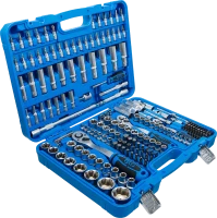Dugókulcskészlet | 6,3 mm (1/4") / 10 mm (3/8") / 12,5 mm (1/2") | 192 darabos
