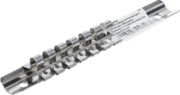 Dugókulcstartó sín 7 kapoccsal | 6,3 mm (1/4")