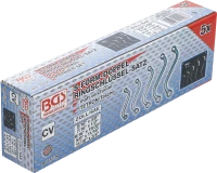 S formájú csillagkulcs-készlet | coll méretek | 3/8" - 3/4" | 5 darabos