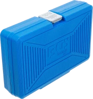 Behajtófej- és dugókulcsbetét-készlet | 10 mm (3/8") | T-profil (Torx) | 34 darabos
