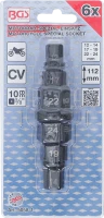 Motorkerékpár speciális betét | 10 mm (3/8") | 12 - 24 mm