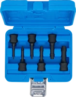 Spirálbites dugókulcskészlet / csavarkiszedő | 10 mm (3/8") | 2 - 10 mm | 6 darabos