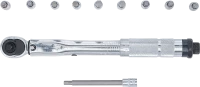 Nyomatékkulcs-készlet | 6,3 mm (1/4") | 2 - 24 Nm | 11 darabos