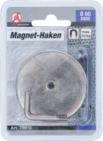 Mágnes-kampó | kerek | Ø 60 mm | 10 kg