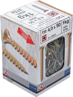 Univerzális csavarok | T-profil (Torx) T20 | 4,0 x 50 mm | 1 kg / 375 db