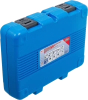 Behajtófej- és dugókulcs-készlet | E-profil / T-profil (Torx) / T-profil (Torx) furattal / TP-profil (Torx plus) | 52 darabos
