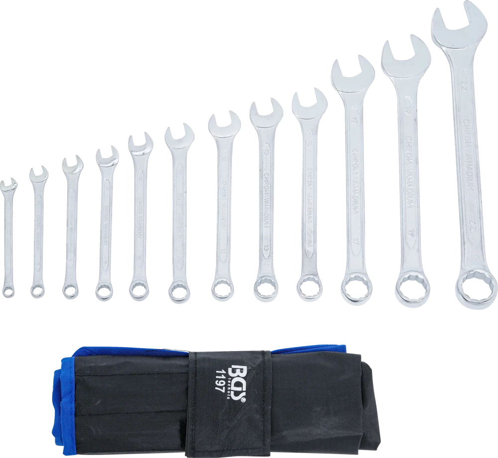 Csillag-villáskulcs-készlet | 6 - 22 mm | 12 darabos