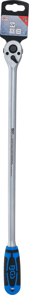 Racsnis kulcs | extra hosszú | 10 mm (3/8") | 455 mm