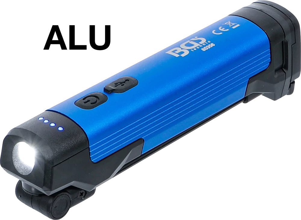Akkumulátoros elhajlítható lámpa | COB-LED | 4 W