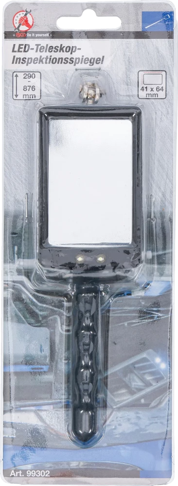 LED-es teleszkópos tükör | 290 - 876 mm