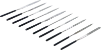 Gyémántreszelő-készlet | egyenes | 140 x 3 mm | 10 darabos