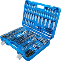 Dugókulcskészlet Gear Lock | 6,3 mm (1/4") / 10 mm (3/8") / 12,5 mm (1/2") | 192 darabos