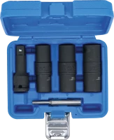 Speciális levegős, fordítóbetétes dugókulcskészlet | hatszögletű és csavarhúzó 17 - 19 - 21 mm | 12,5 mm (1/2") | 3 darabos