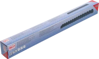 Levegős dugókulcskészlet hatszögletű, extra lapos | 12,5 mm (1/2") | 10 - 24 mm | 15 darabos