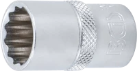 Dugókulcskészlet, tizenkétszögletű | 12,5 mm (1/2") | coll méretek | 10 darabos