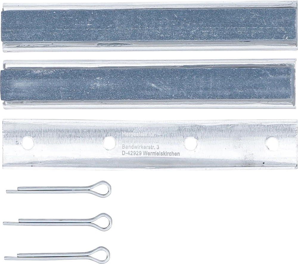 Tartalék szorítópofák honolószerszámhoz BGS 1157 | 100 mm-es pofák | K 280 | 3 darabos