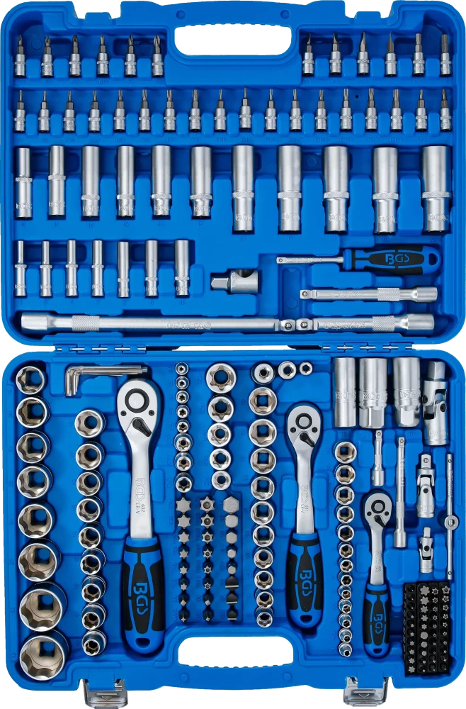 Dugókulcskészlet | 6,3 mm (1/4") / 10 mm (3/8") / 12,5 mm (1/2") | 192 darabos