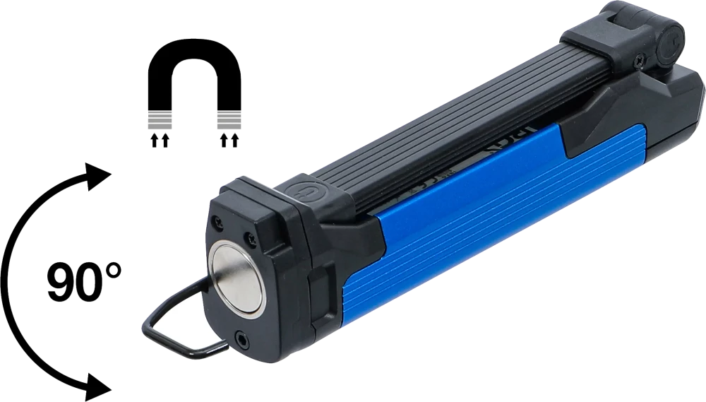 Akkumulátoros elhajlítható lámpa | COB-LED | 4 W