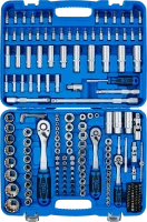 Dugókulcskészlet Gear Lock | 6,3 mm (1/4") / 10 mm (3/8") / 12,5 mm (1/2") | 192 darabos