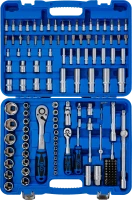 Dugókulcskészlet | 6,3 mm (1/4") / 12,5 mm (1/2") | 150 darabos
