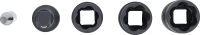 Speciális levegős, fordítóbetétes dugókulcskészlet | hatszögletű és csavarhúzó 17 - 19 - 21 mm | 12,5 mm (1/2") | 3 darabos