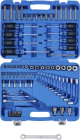 Szerszámkészlet | 6,3 mm (1/4") + 12,5 mm (1/2") | E-profil / T-profil (Torx) | 84 darabos
