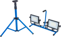 Duo-SMD-LED munkalámpa | állvánnyal | 2 x 70 W