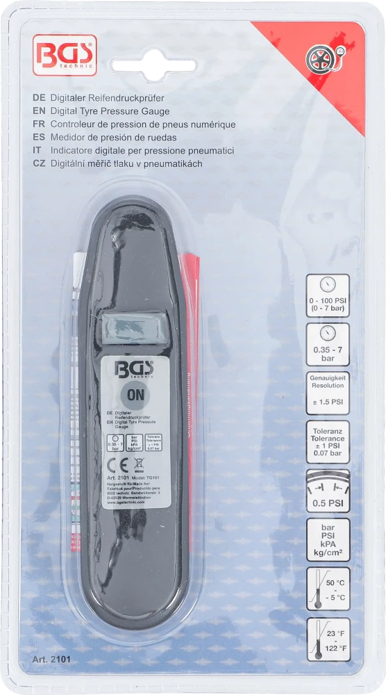 Digitális keréknyomásmérő