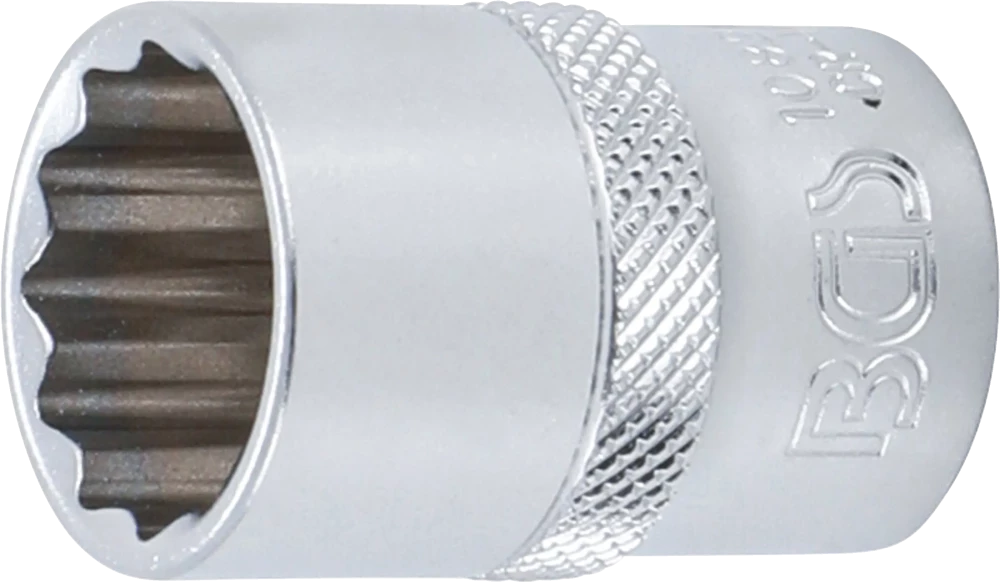Dugókulcskészlet, tizenkétszögletű | 12,5 mm (1/2") | coll méretek | 10 darabos