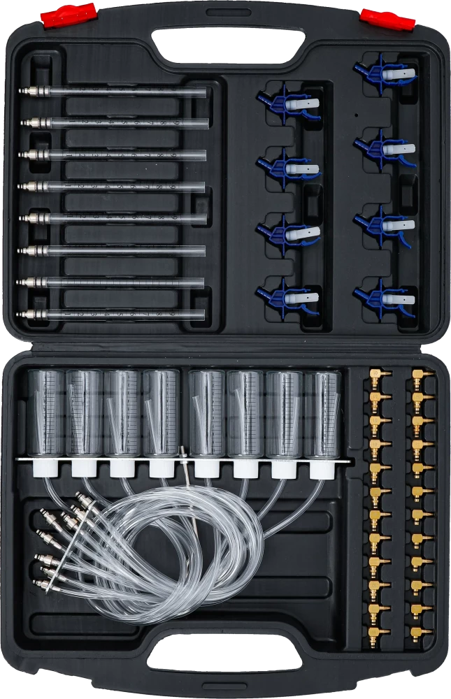 Common-Rail vizsgáló készülék | 32 adapterrel