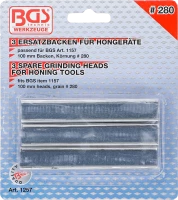 Tartalék szorítópofák honolószerszámhoz BGS 1157 | 100 mm-es pofák | K 280 | 3 darabos