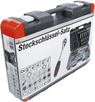 Dugókulcskészlet | 6,3 mm (1/4") / 10 mm (3/8") / 12,5 mm (1/2") | 216 darabos