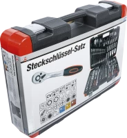 Dugókulcskészlet | 6,3 mm (1/4") / 10 mm (3/8") / 12,5 mm (1/2") | 176 darabos