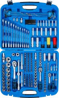Dugókulcskészlet Gear Lock | 6,3 mm (1/4") / 10 mm (3/8") / 12,5 mm (1/2") | 218 darabos