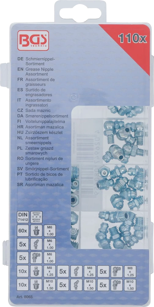 Zsírzószem készlet | 110 darabos