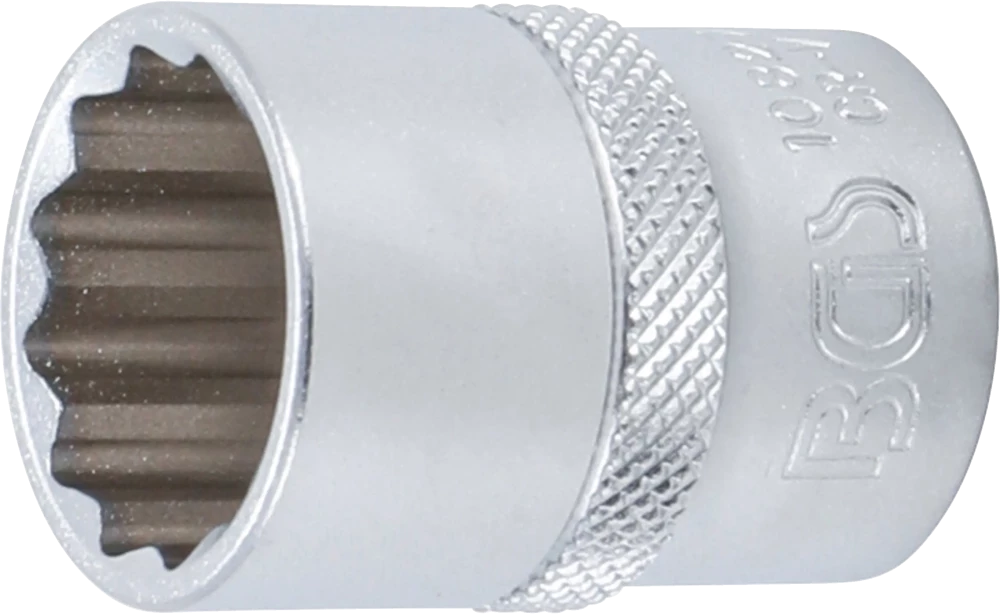 Dugókulcskészlet, tizenkétszögletű | 12,5 mm (1/2") | coll méretek | 10 darabos