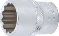 Dugókulcskészlet, tizenkétszögletű | 12,5 mm (1/2") | coll méretek | 10 darabos
