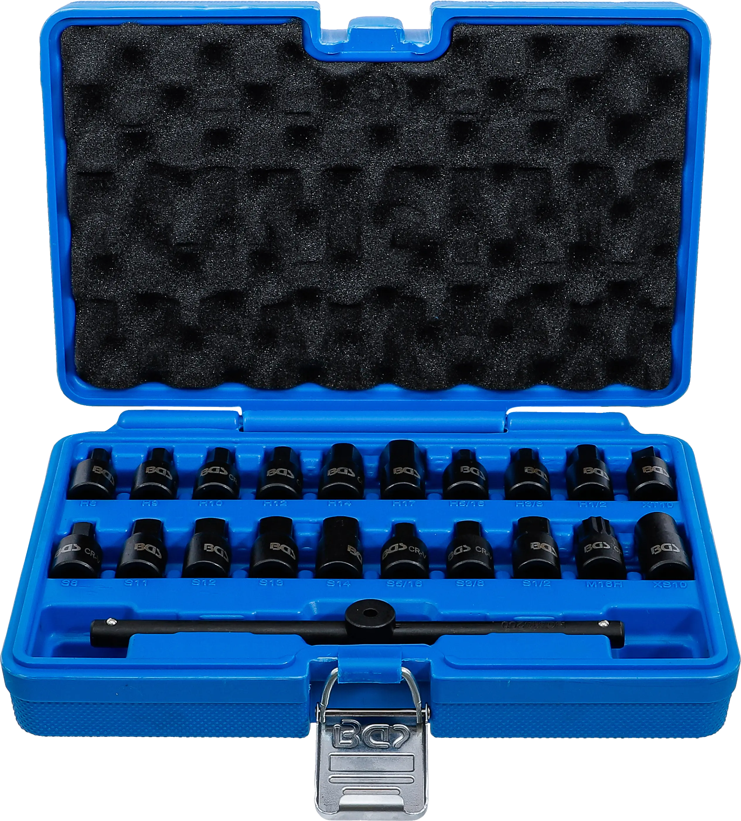 Jeu de douilles de vidange | 10 mm (3/8") | 21 pièces
