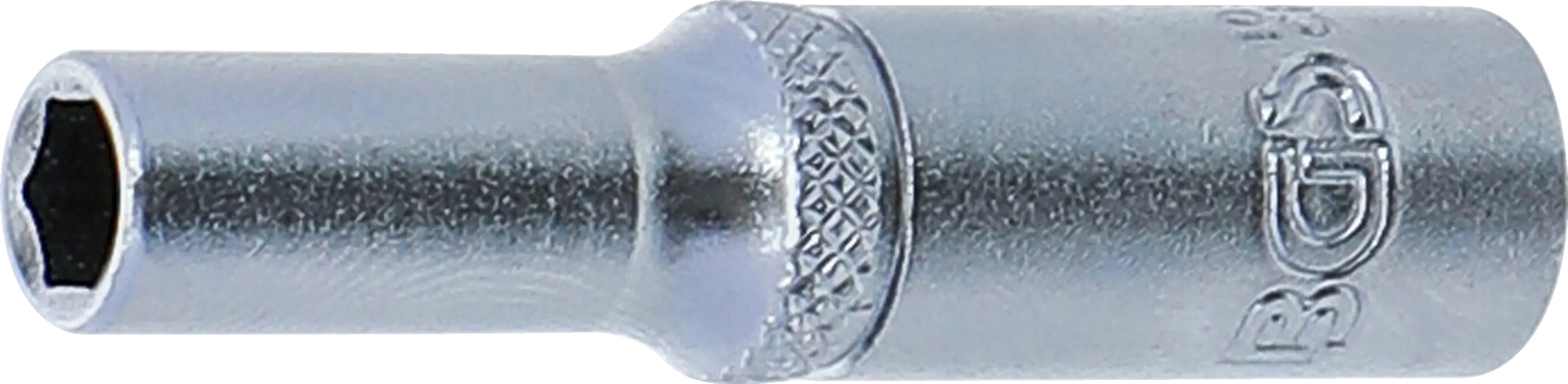 Douille pour clé, six pans, longue | 6,3 mm (1/4") | 5,5 mm