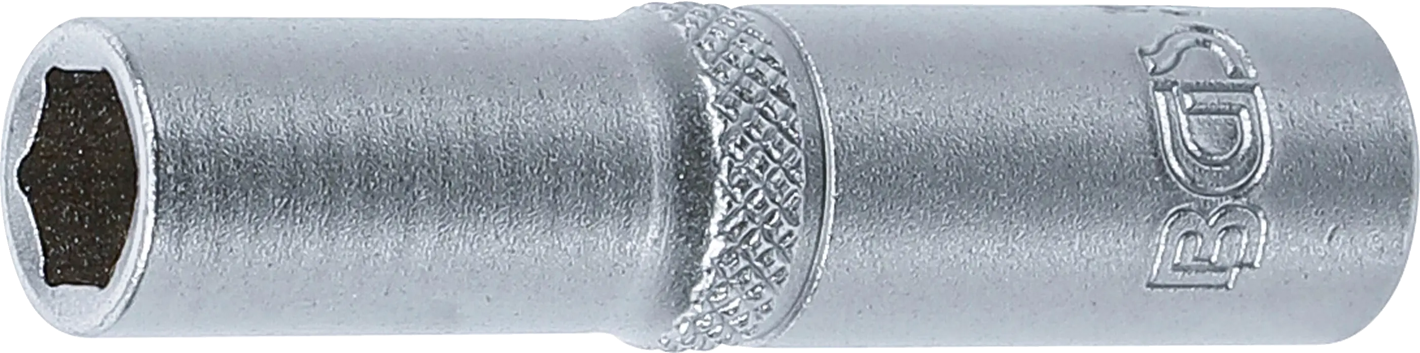 Douille pour clé, six pans, longue | 6,3 mm (1/4") | 7 mm