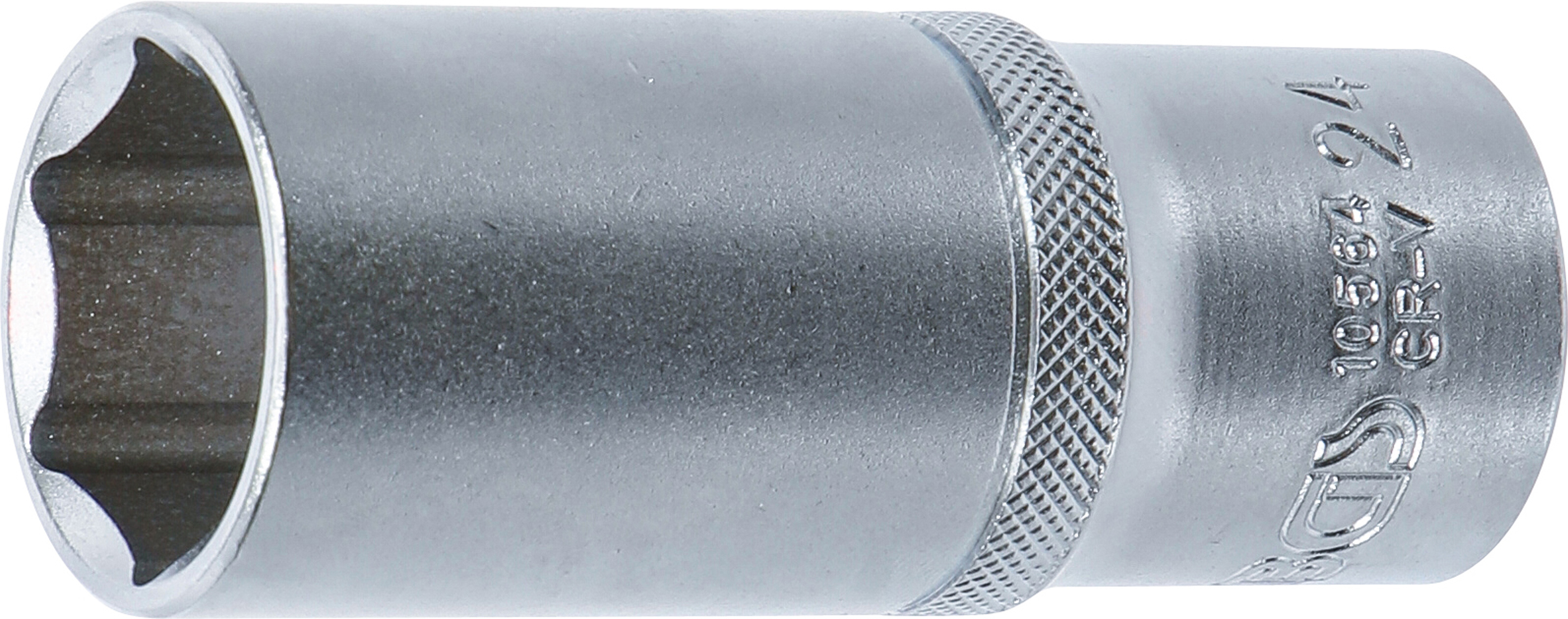 Steckschlüssel-Einsatz Sechskant, tief | Antrieb Innenvierkant 12,5 mm (1/2") | SW 24 mm