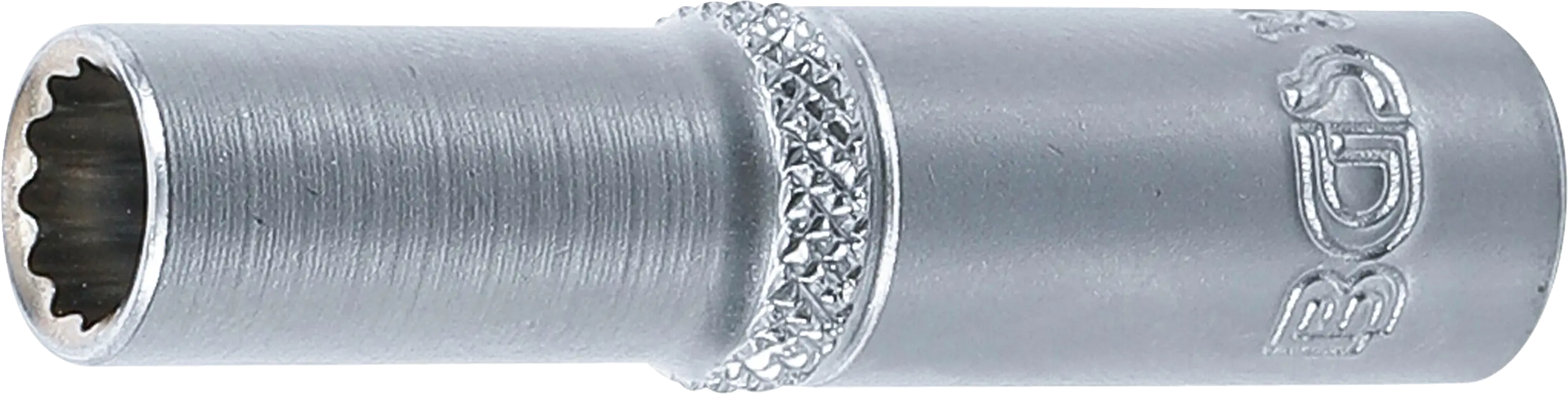 Douille pour clé, douze pans, longue | 6,3 mm (1/4") | 7 mm
