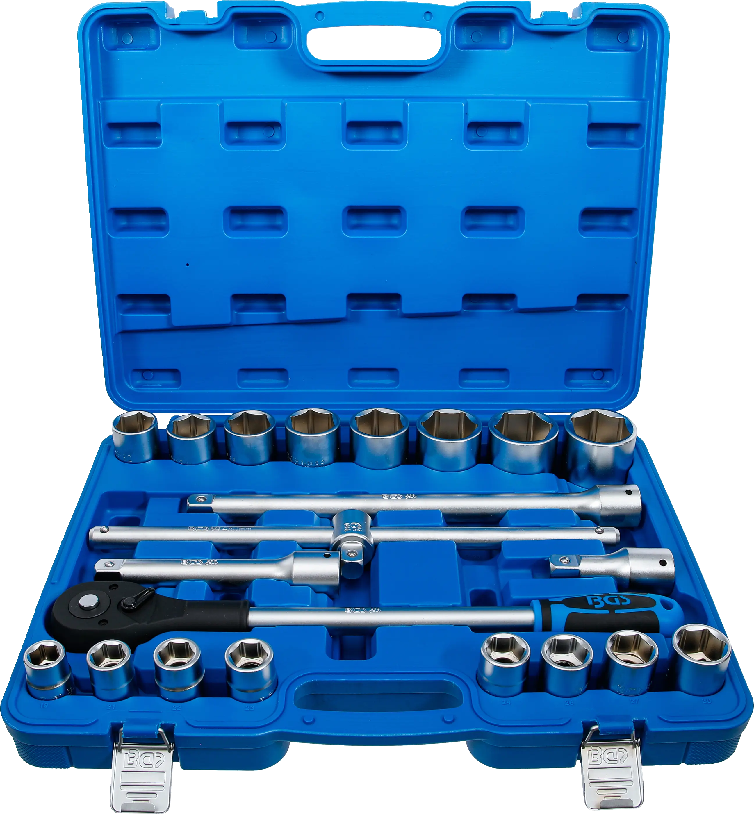 Coffret de douilles | 20 mm (3/4") | 21 pièces