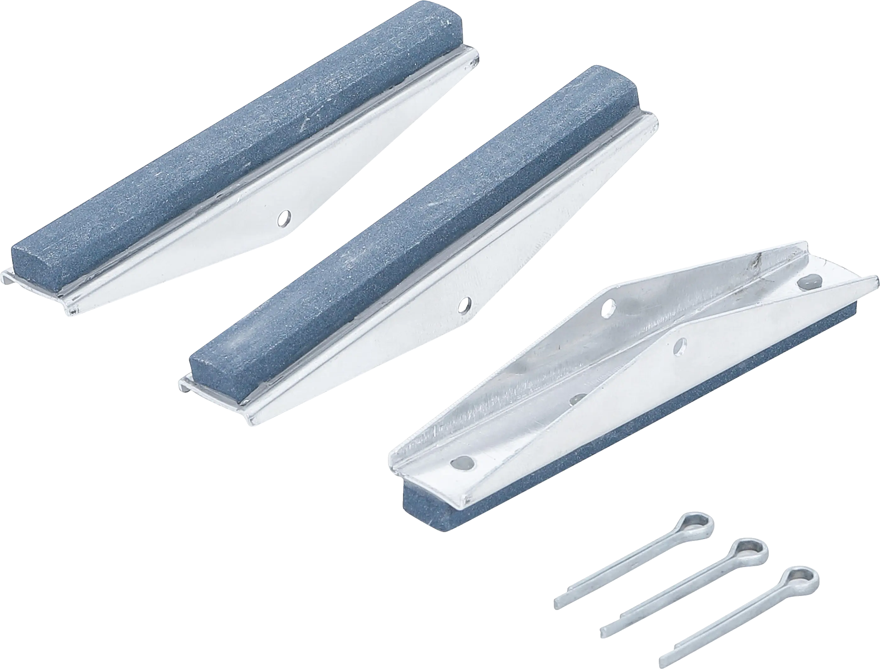 Pierres de rechange pour art. 1157 | mâchoires 100 mm | K 280 | 3 pièces