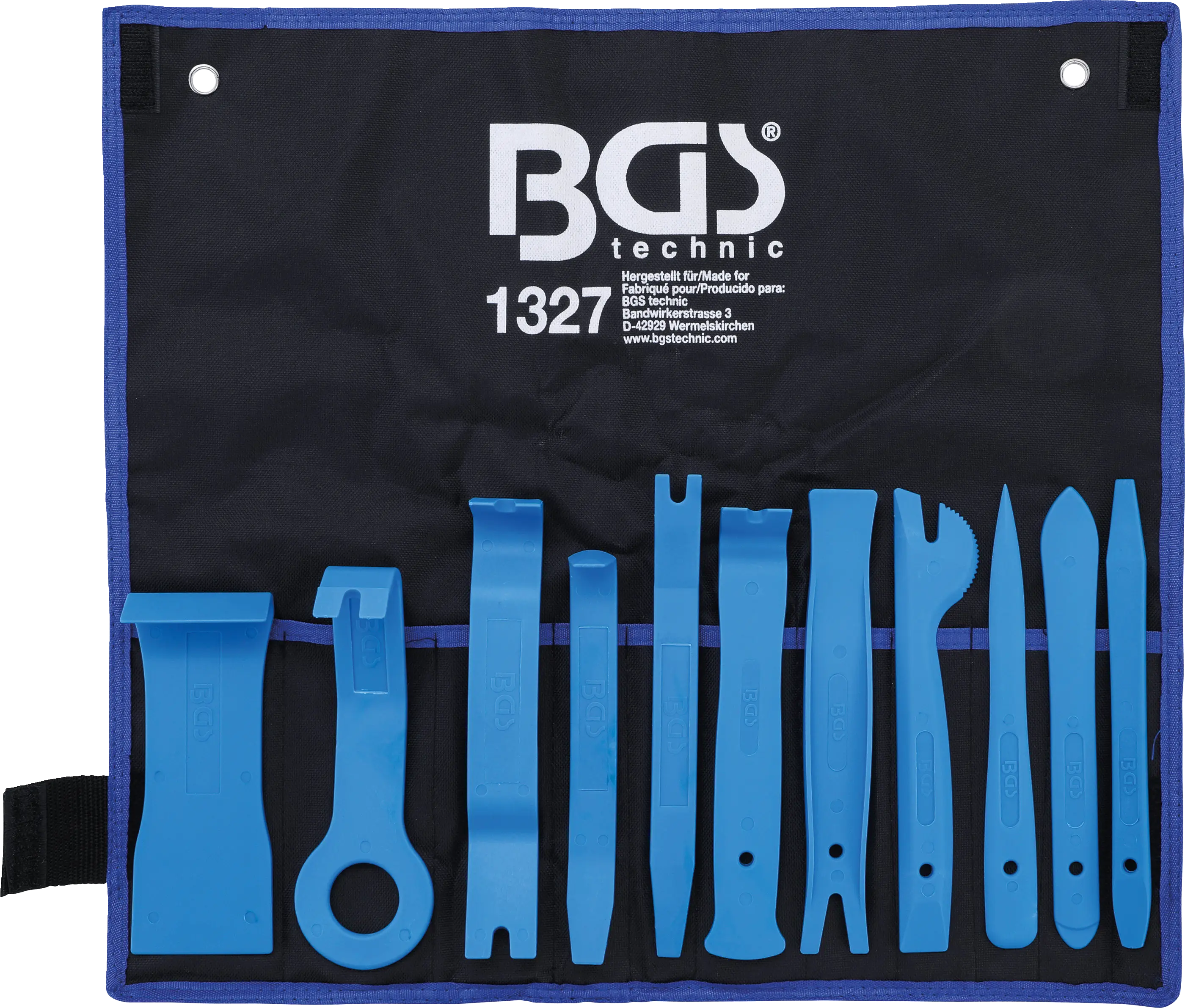 Kit d’outils pour habillage intérieur | 11 pièces