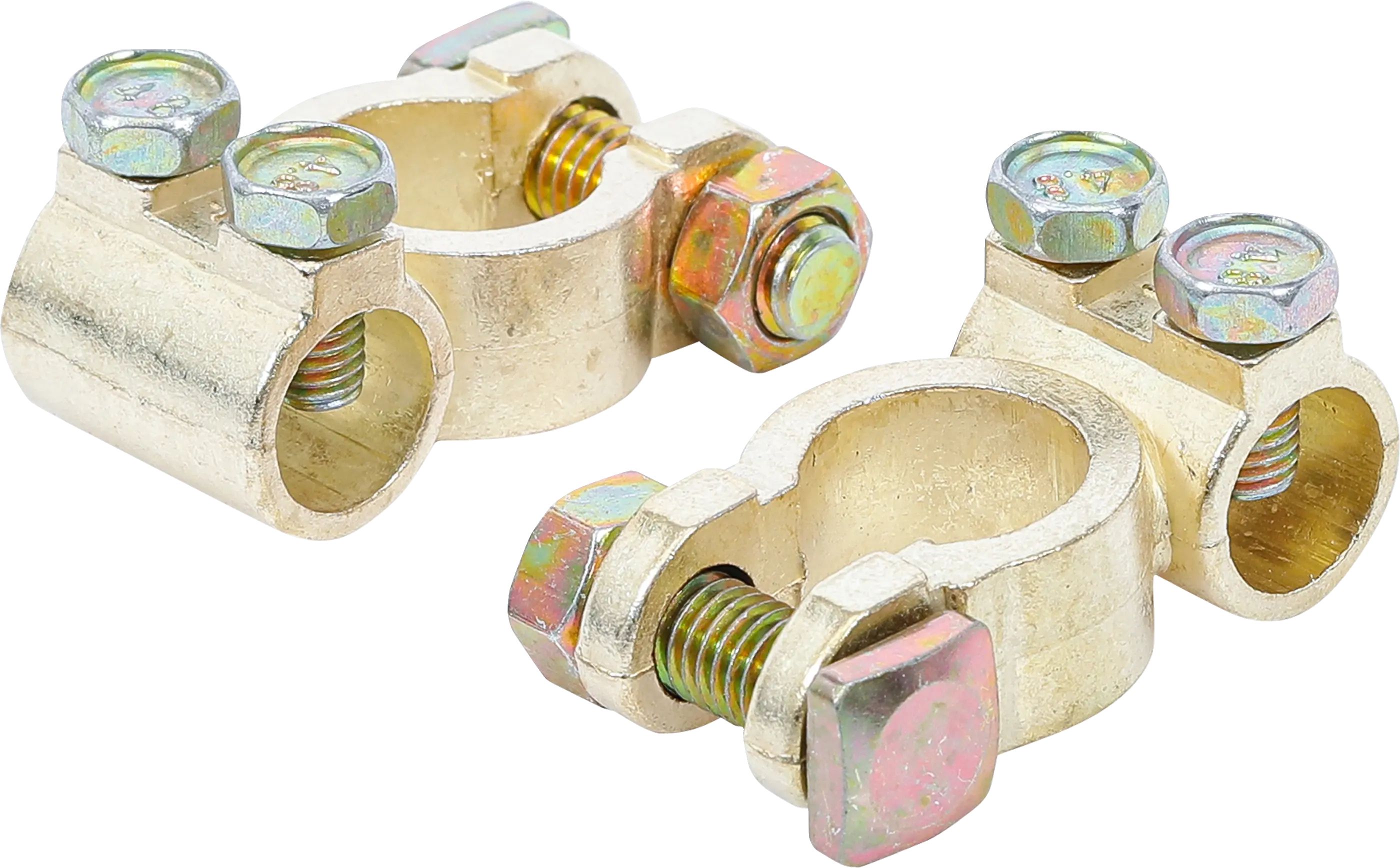 Assortiment de bornes polaires rondes pour batterie