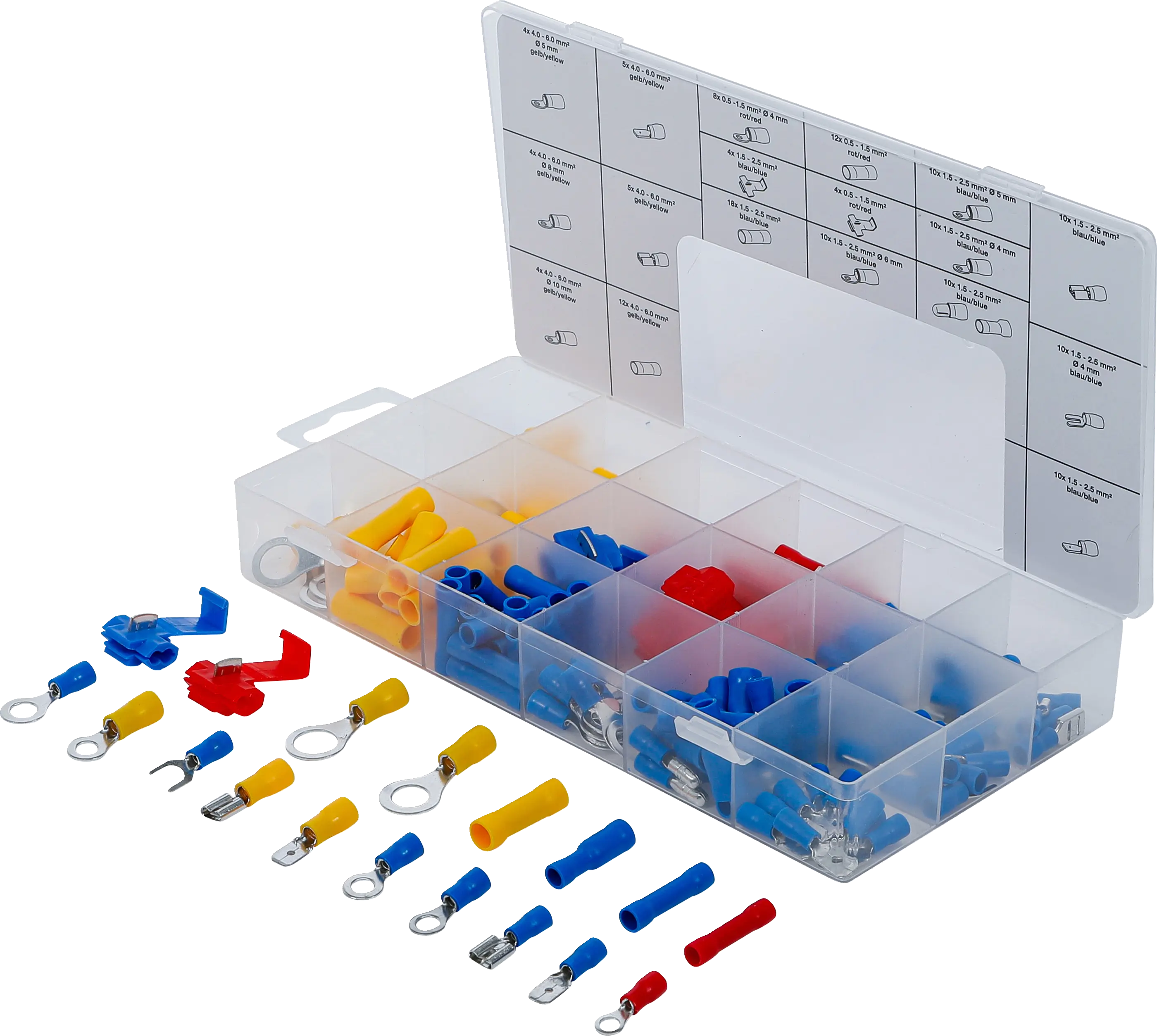 Assortiment de cosses | 160 pièces