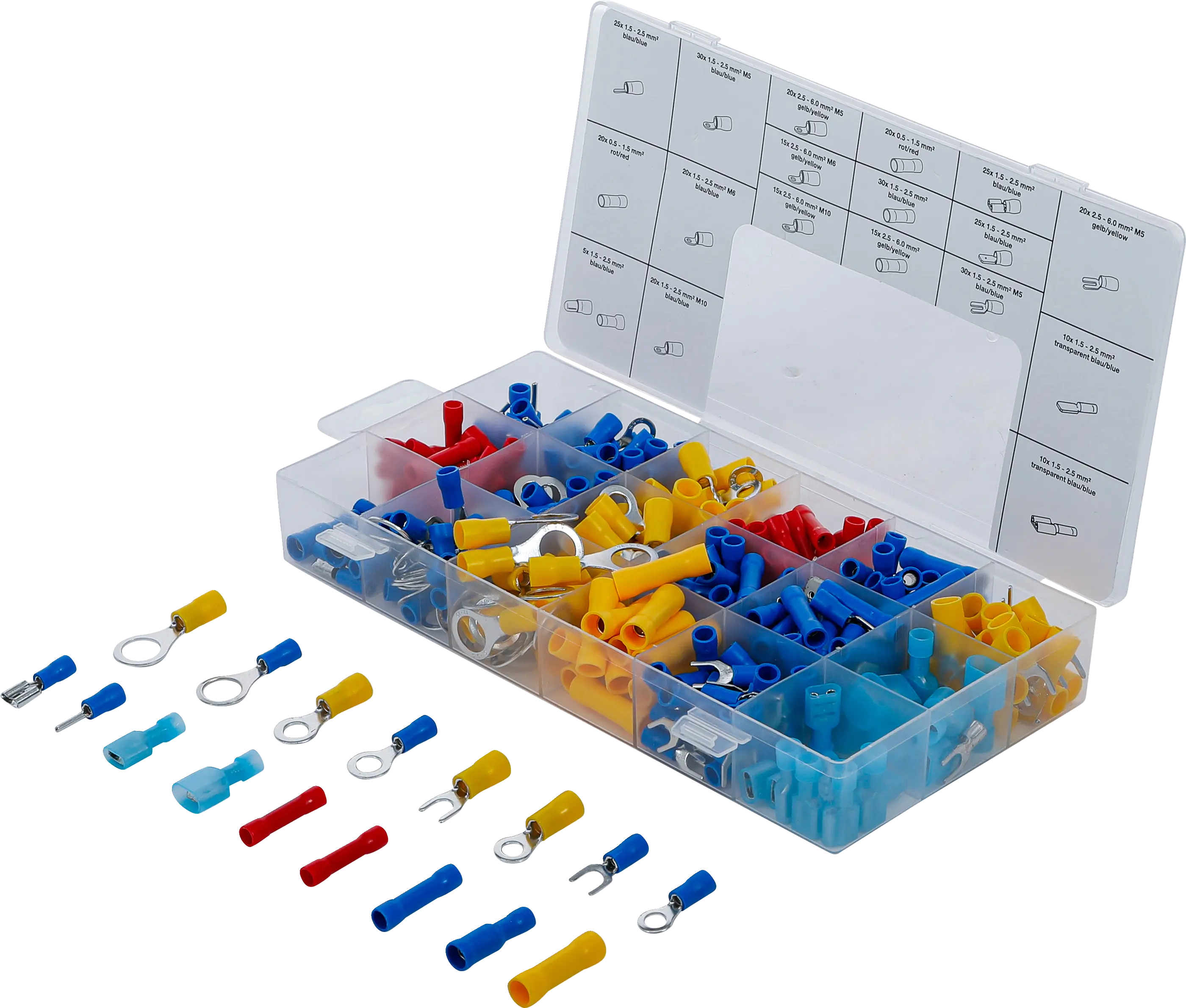 Assortiment de cosses | 360 pièces
