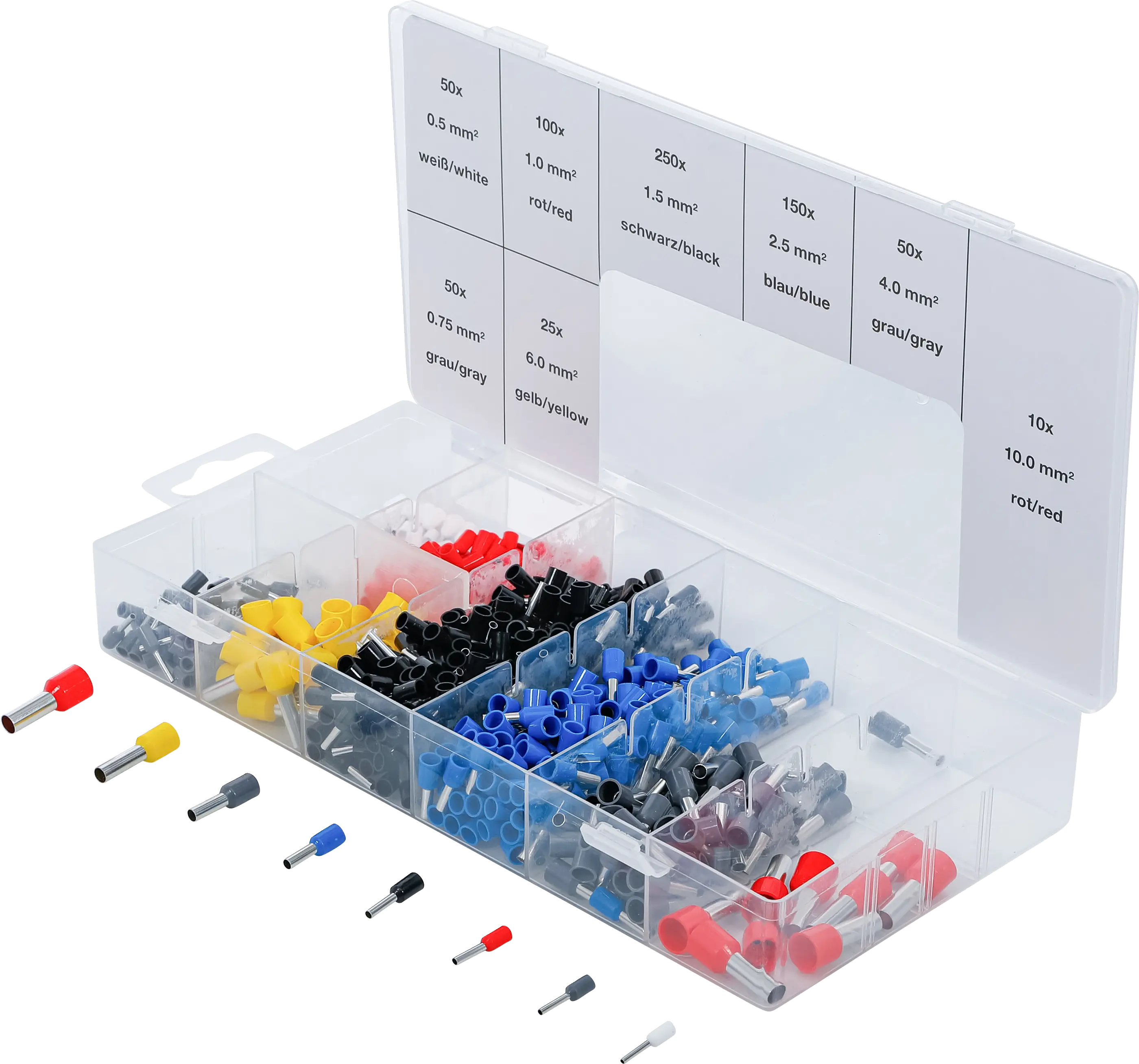 Assortiment de cosses | isolées | 685 pièces