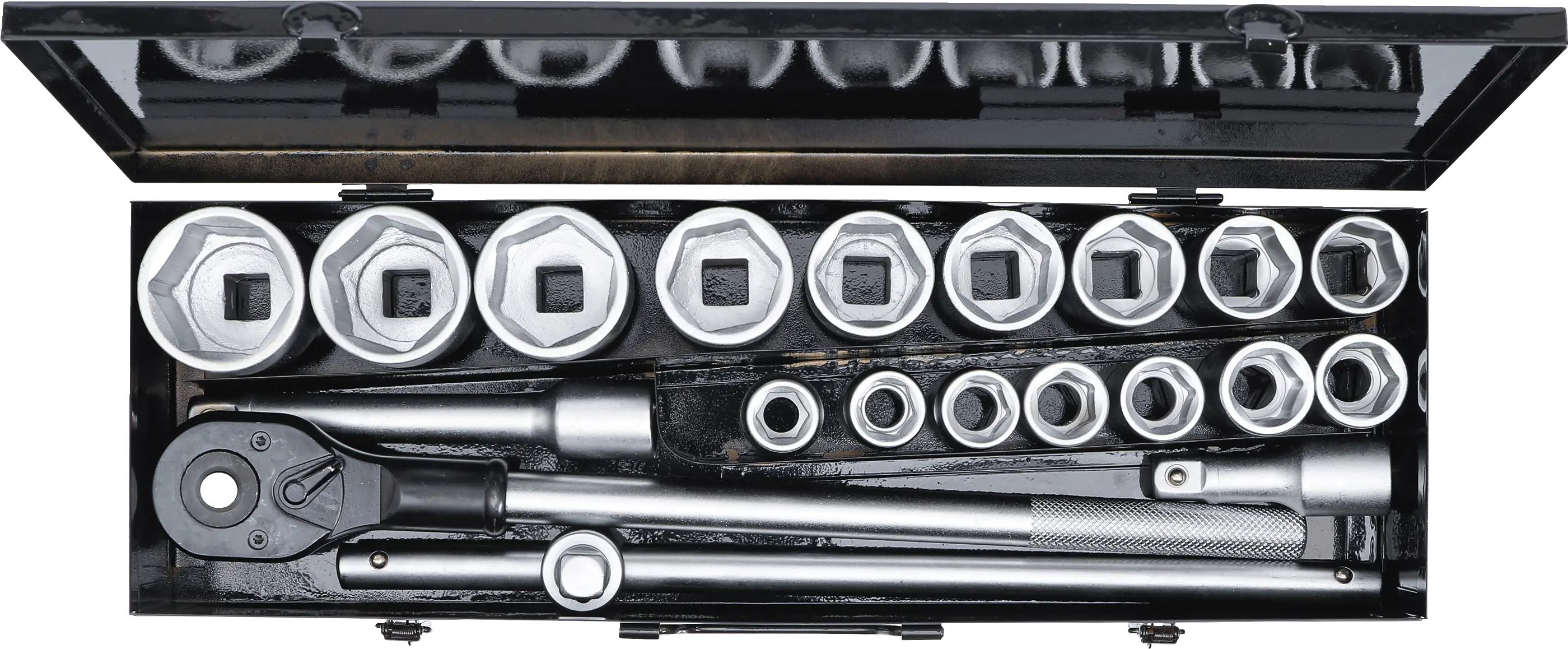 Coffret de douilles | 20 mm (3/4") | 19 - 50 mm | 20 pièces